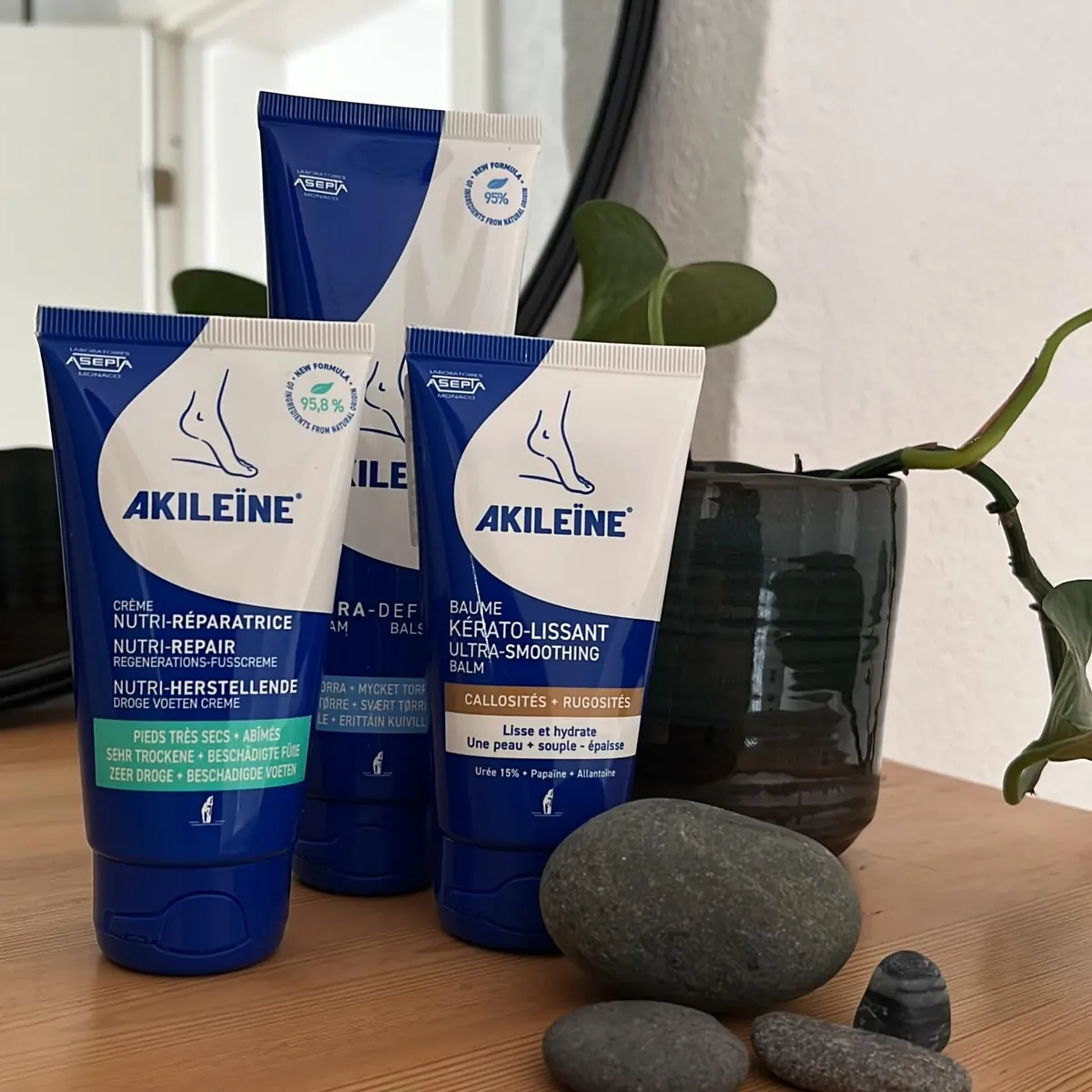 Akileïnes fotkrämer på kliniken